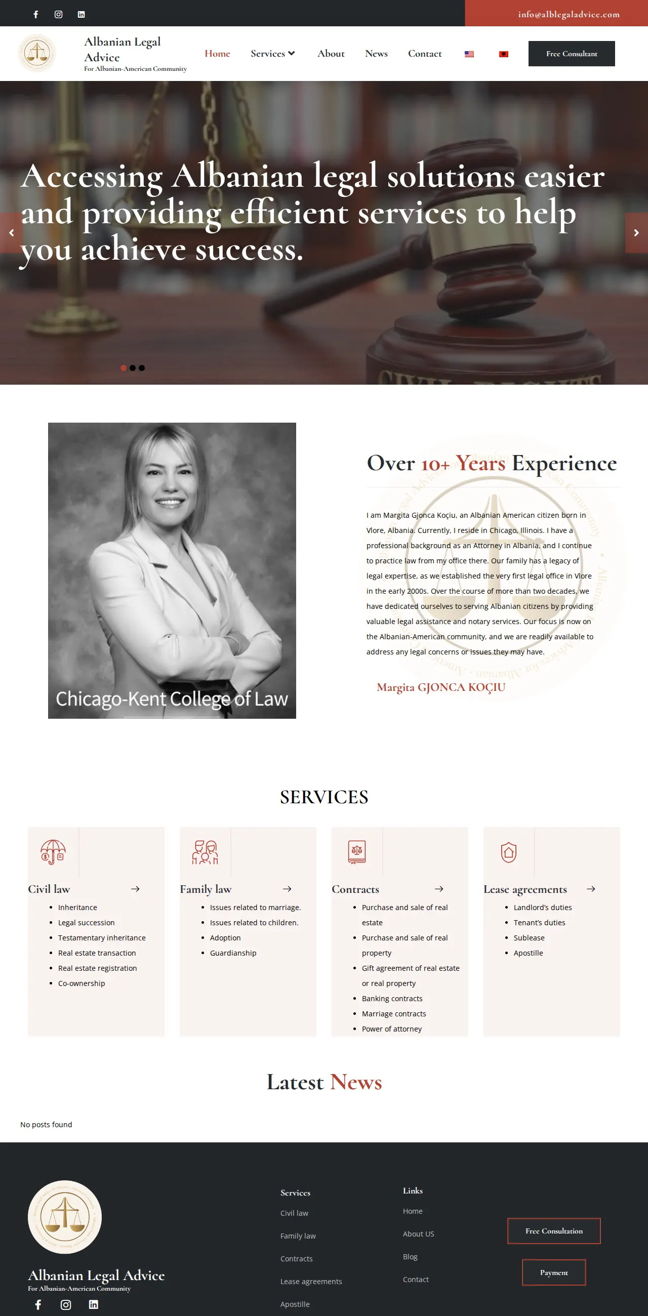 Albanian Legal Advice — US