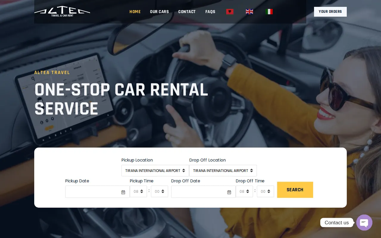 Altea Travel — Rent a Car