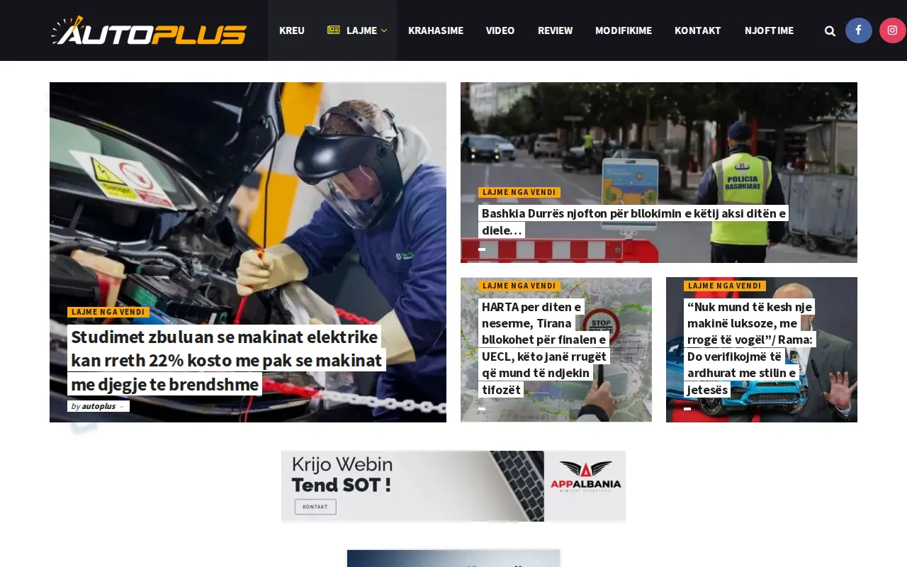 Autoplus Albania — Auto News