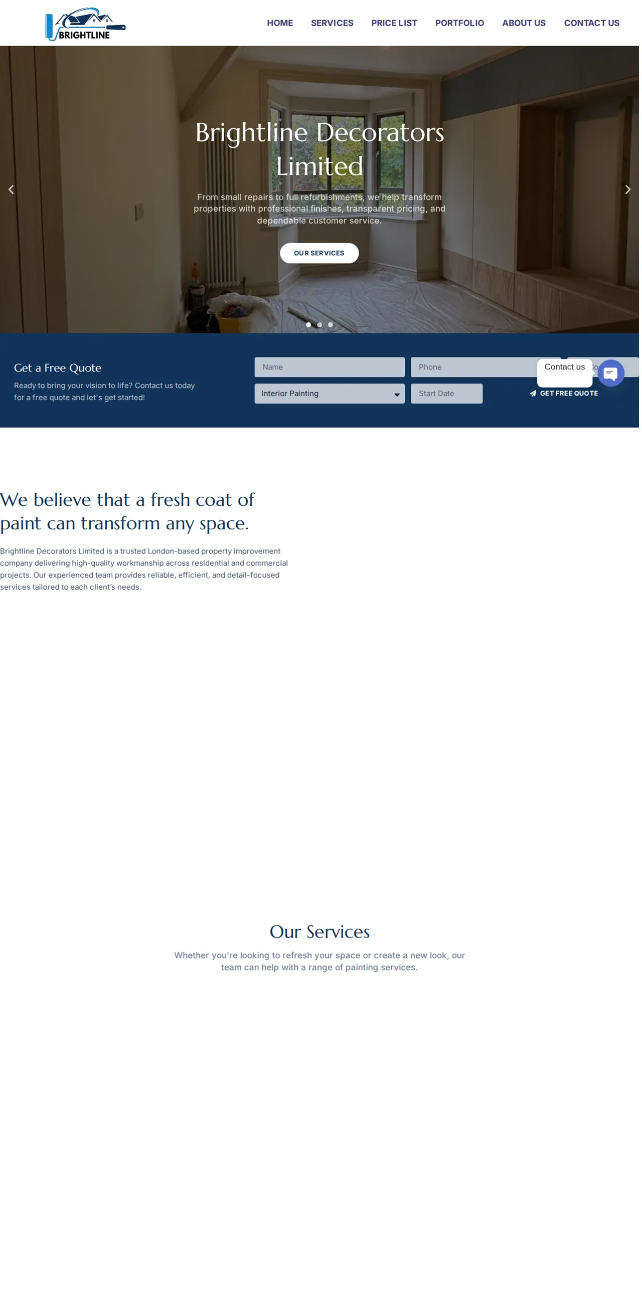 Brightline Decorators — UK