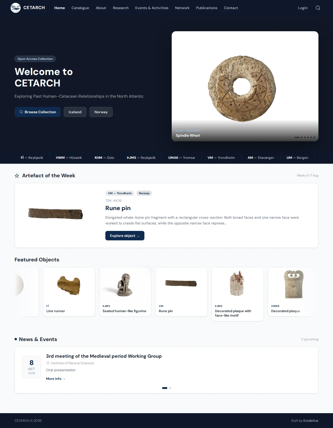 CETARCH — Research Heritage Portal