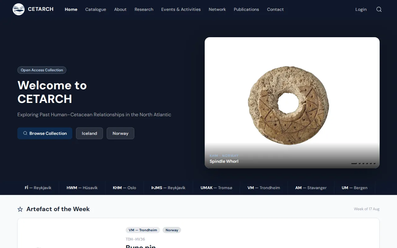CETARCH — Research Heritage Portal