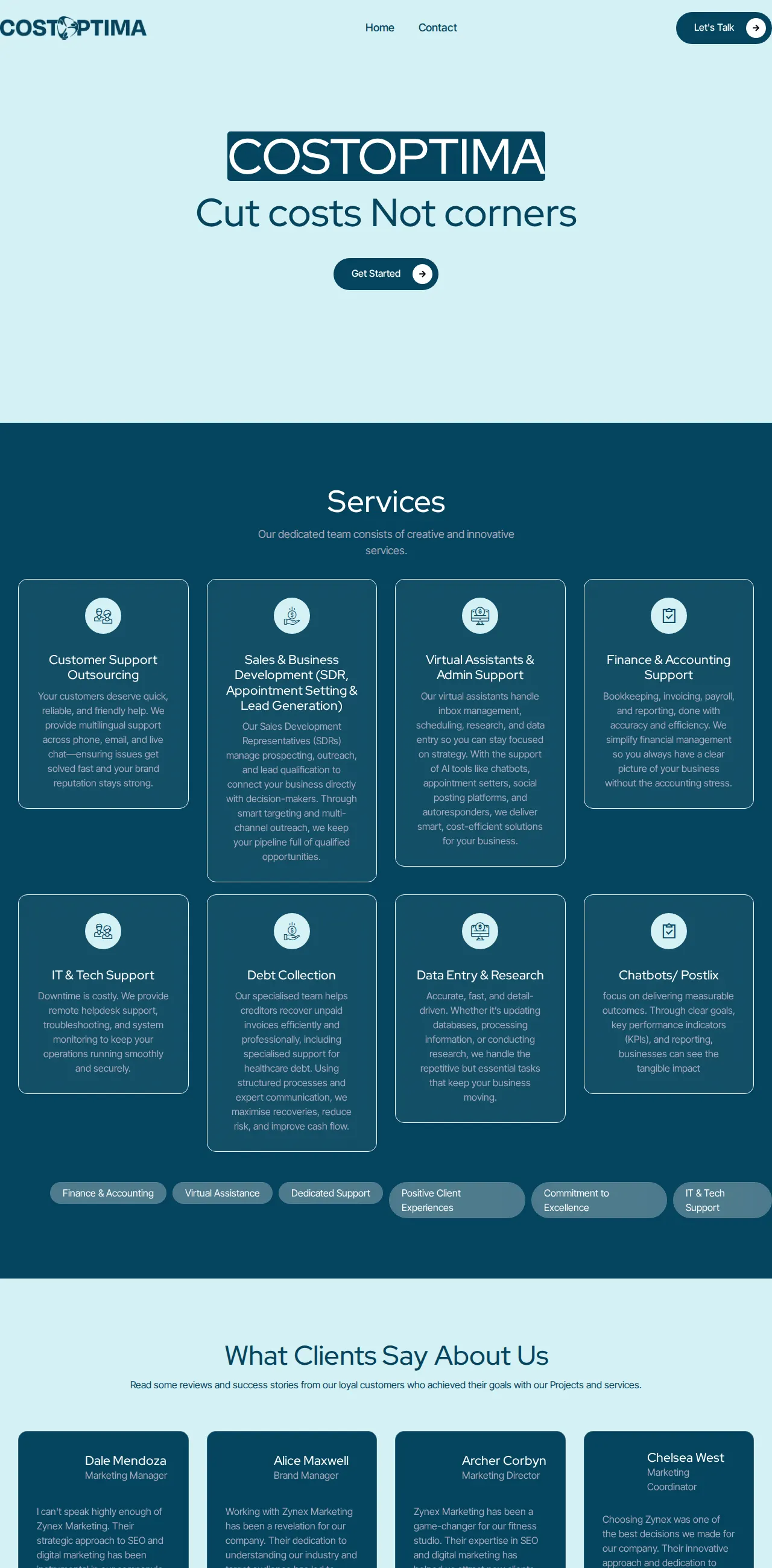 Cost Optima — Consulting