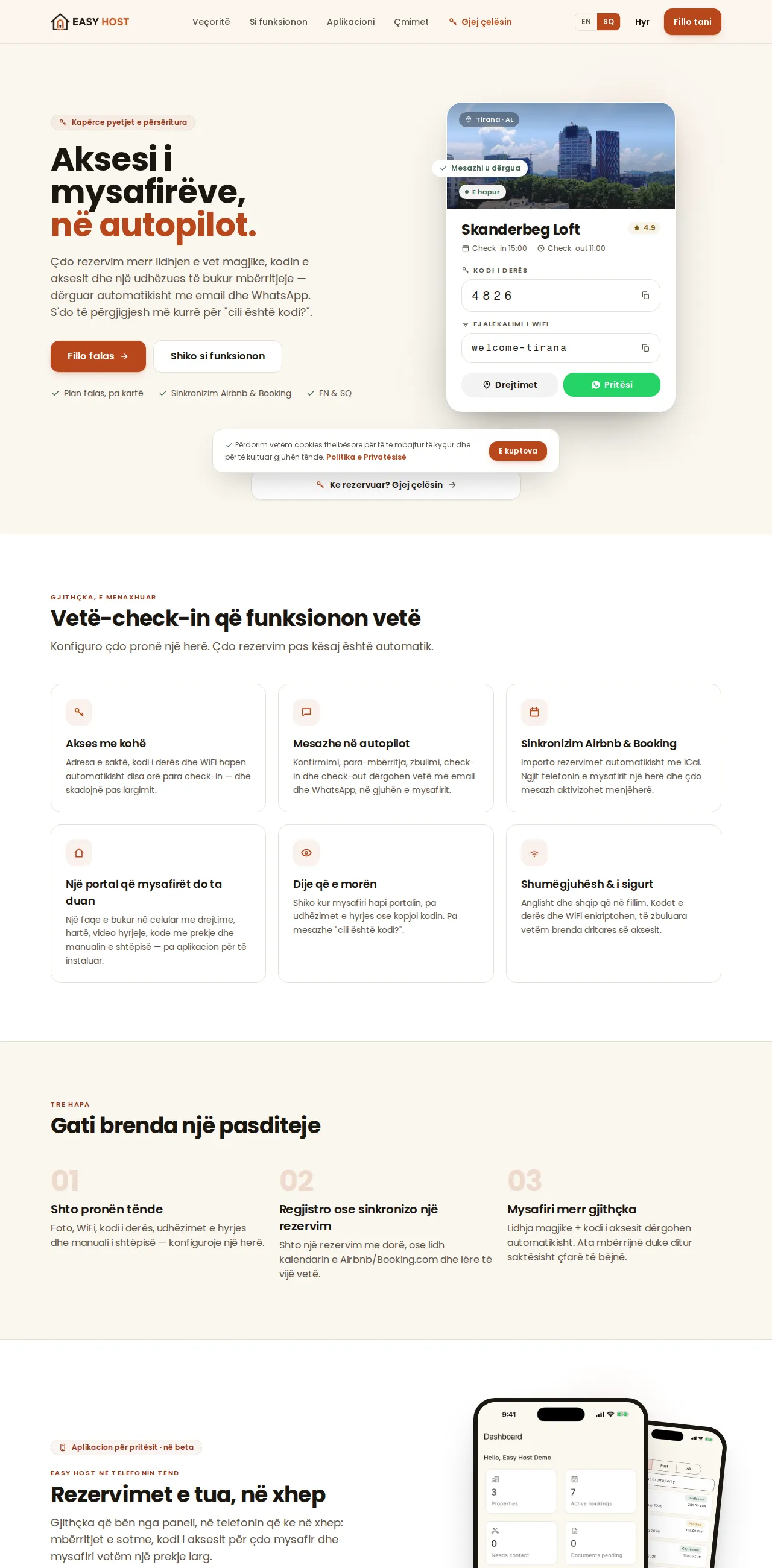 EasyHost — Guest Access on Autopilot