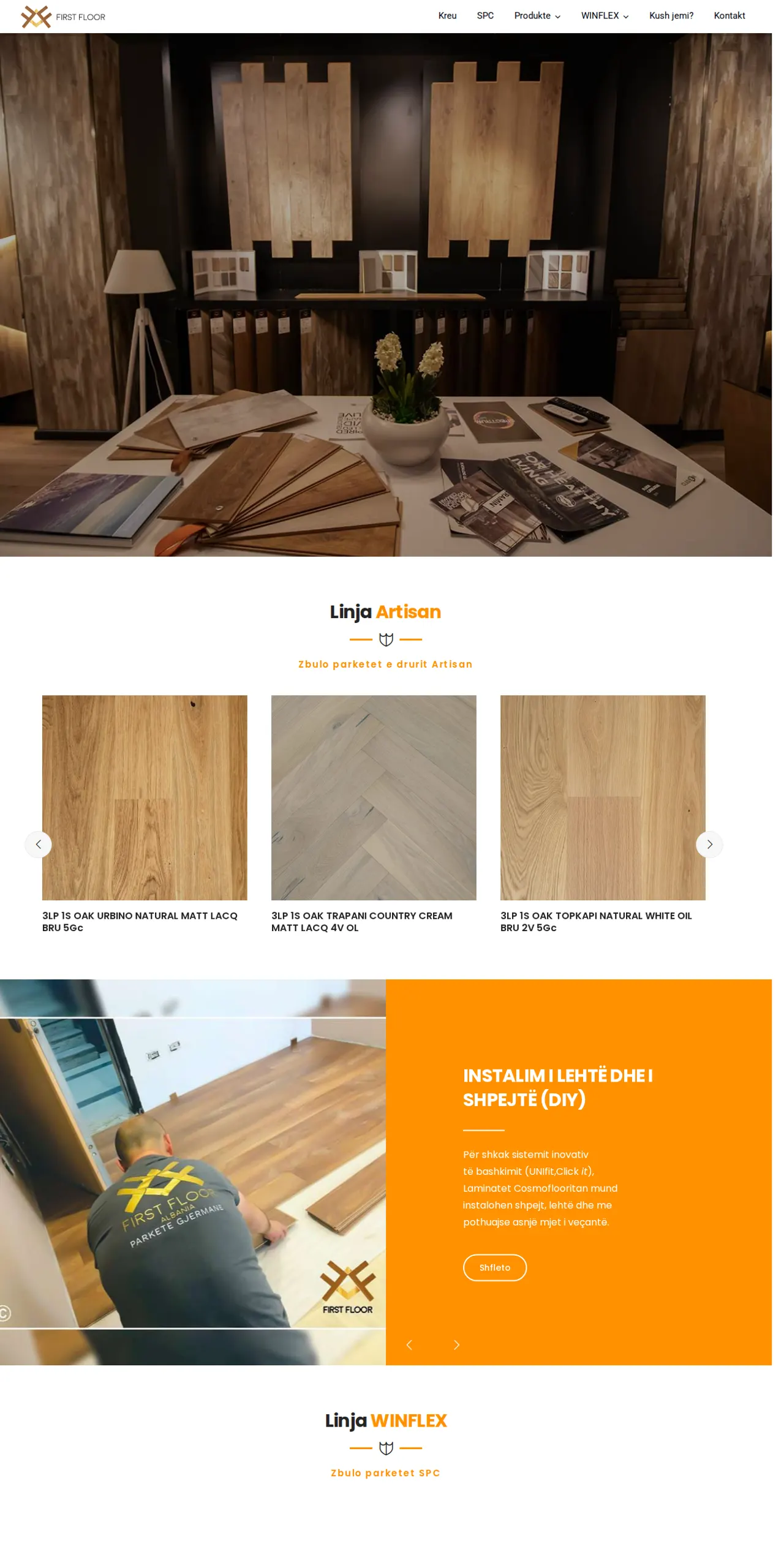 First Floor — German Laminate & Parquet