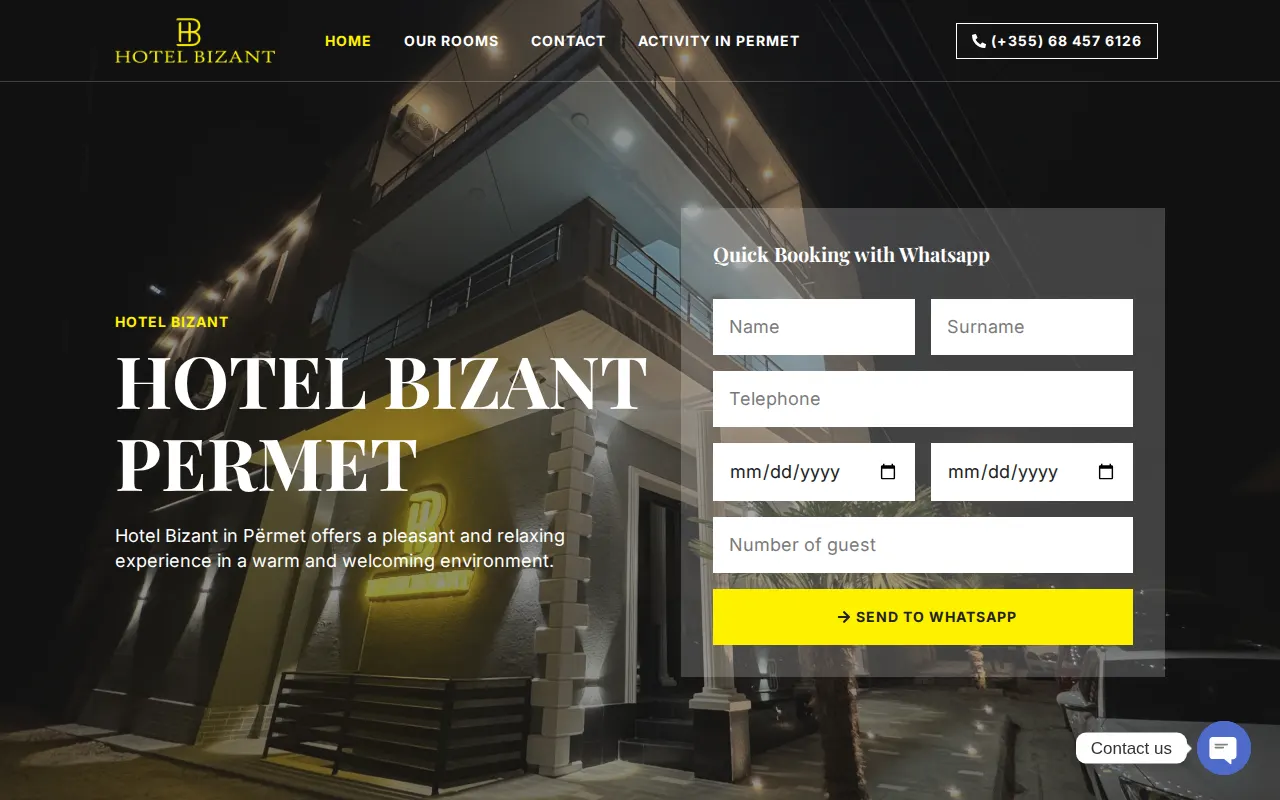 Hotel Bizant — Përmet