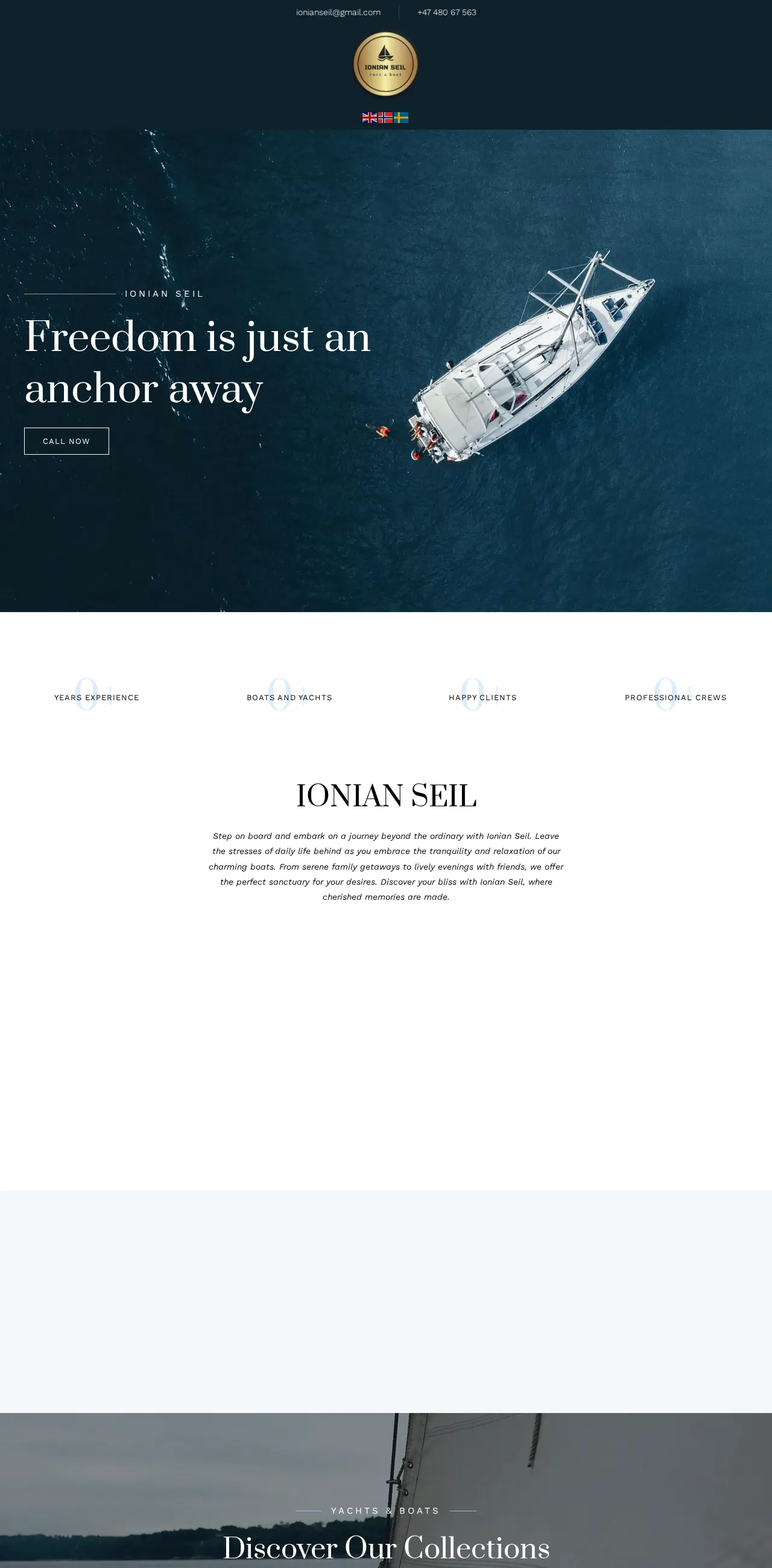 Ionian Seil — Boat Charter