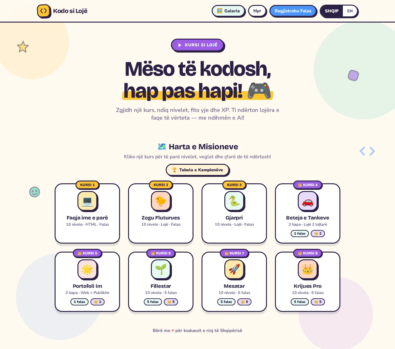 Kids Code — Code like a Game