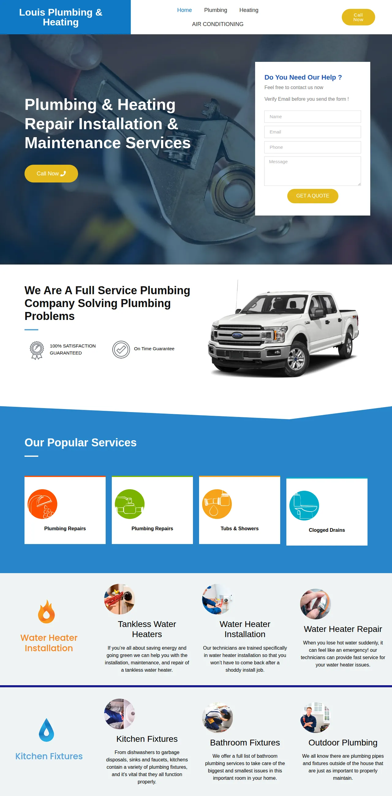 Louis Plumbing & Heating — US