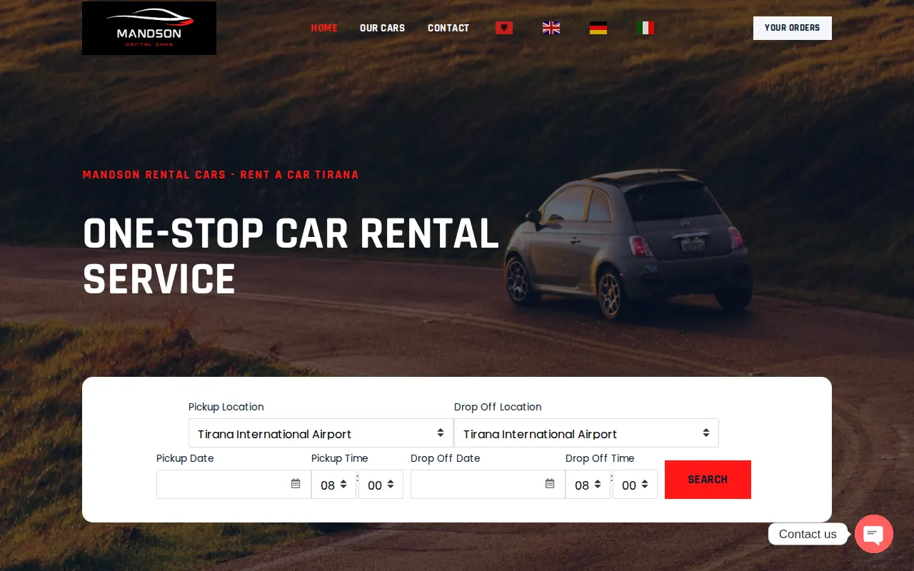 Mandson Rental Cars