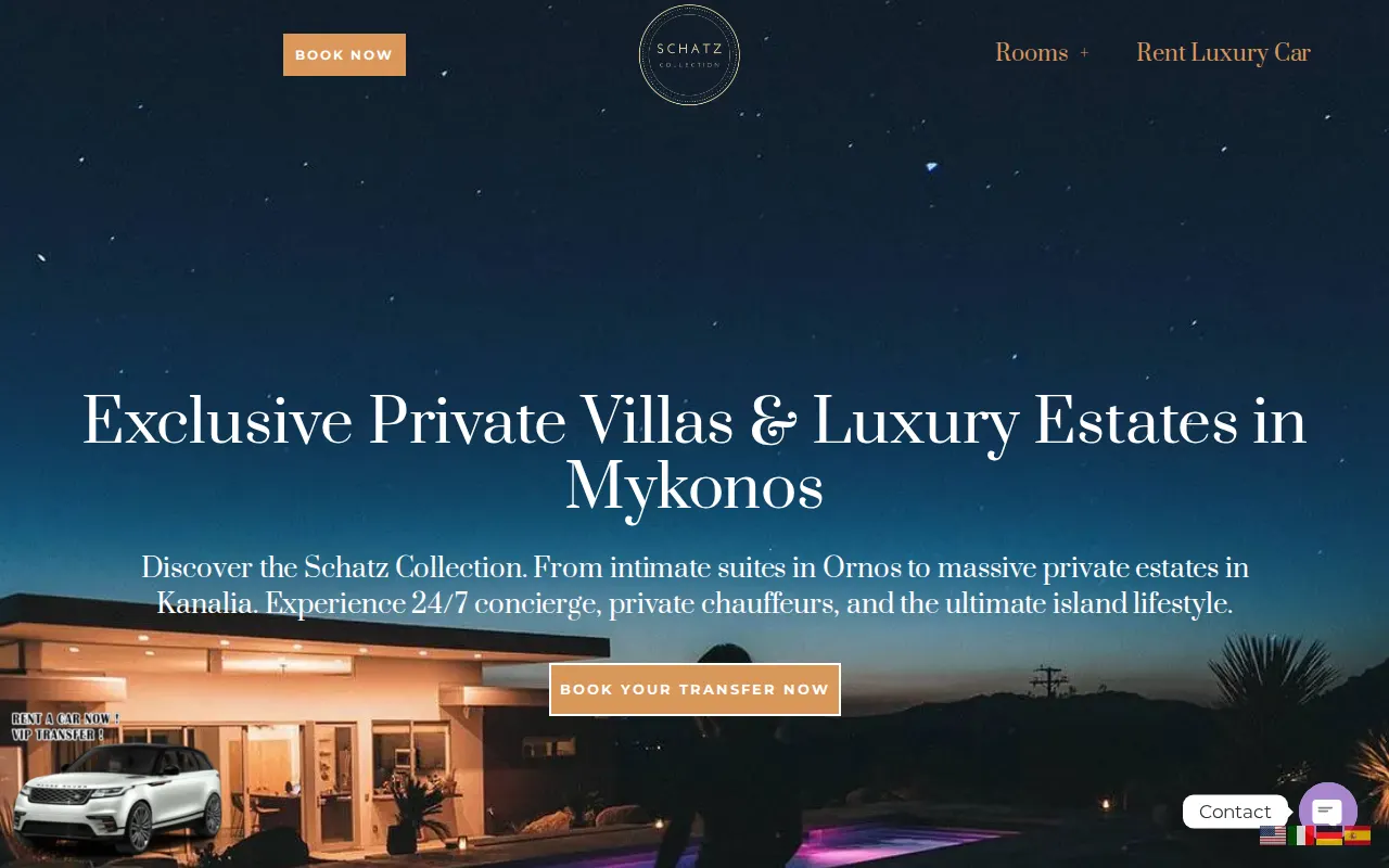 Schatz Collection — Mykonos Villas