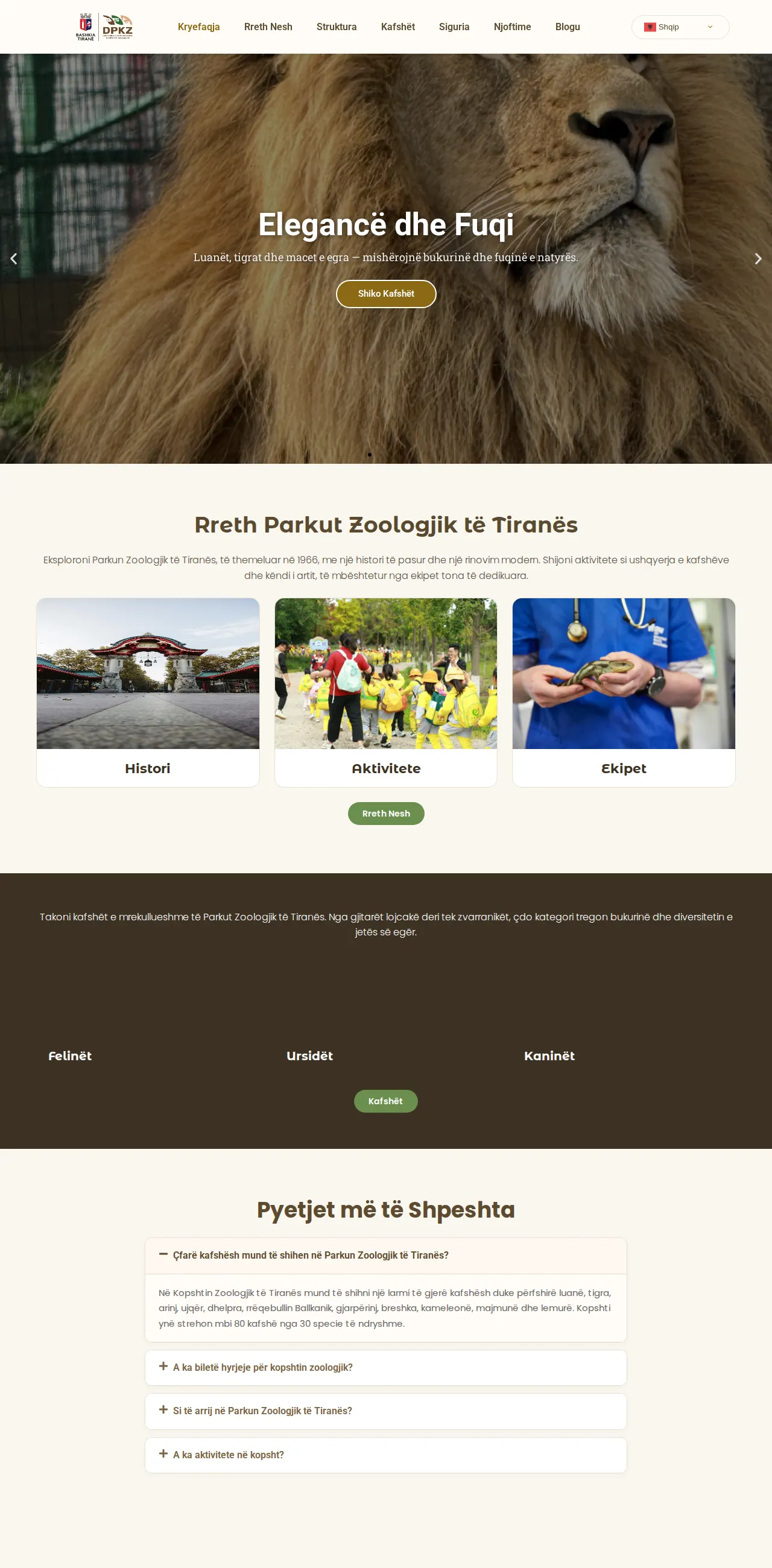 Kopshti Zoologjik i Tiranës